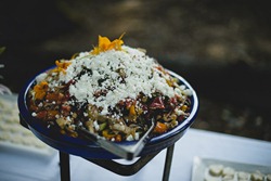 colourful salad by kootenay wedding photographer electrify photography