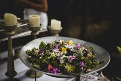 colourful salad by kootenay wedding photographer electrify photography