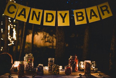 candy bar by kootenay wedding photographer electrify photography
