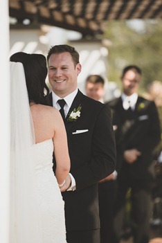 happy groom at vintage okanagan wedding by nelson, kelowna, bc, wedding photographer electrify photography