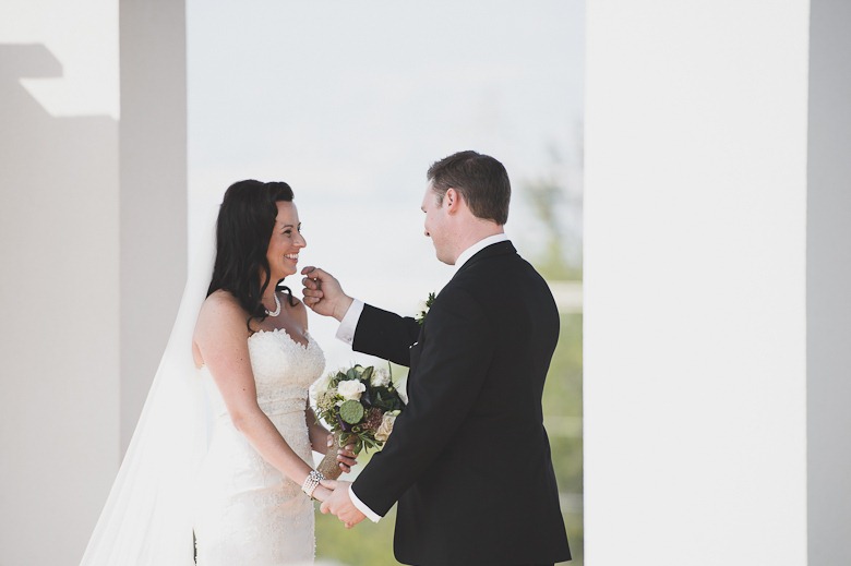 a touching moment at vintage okanagan wedding by nelson, kelowna, bc, wedding photographer electrify photography