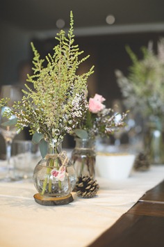 kelowna wedding, reception decor flowers