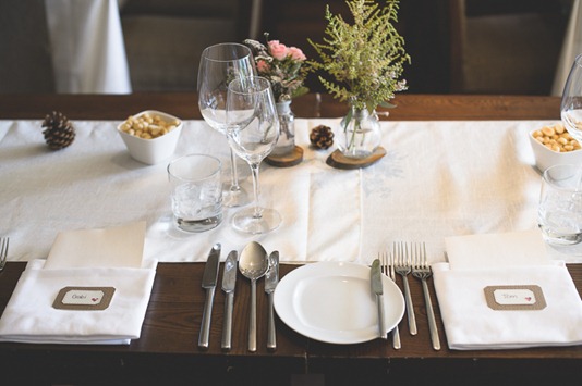 kelowna wedding, sparkling hill resort, place settings