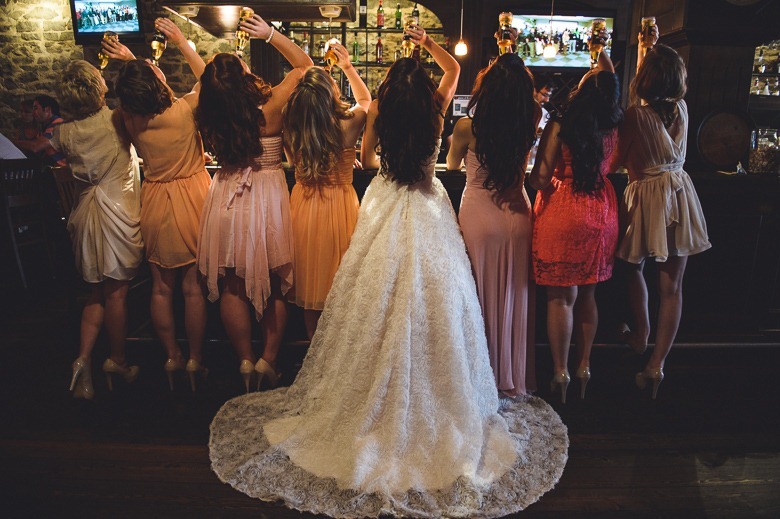 girls drinking beer by electrify photography nelson bc and kootenay wedding photographer