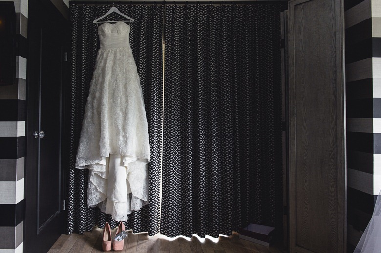 wedding dress and shoes by electrify photography nelson bc and kootenay wedding photographer