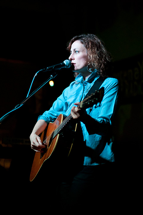 Sarah Harmer gives a concert at the Royal in Nelson, BC, photo by Electrify Photography