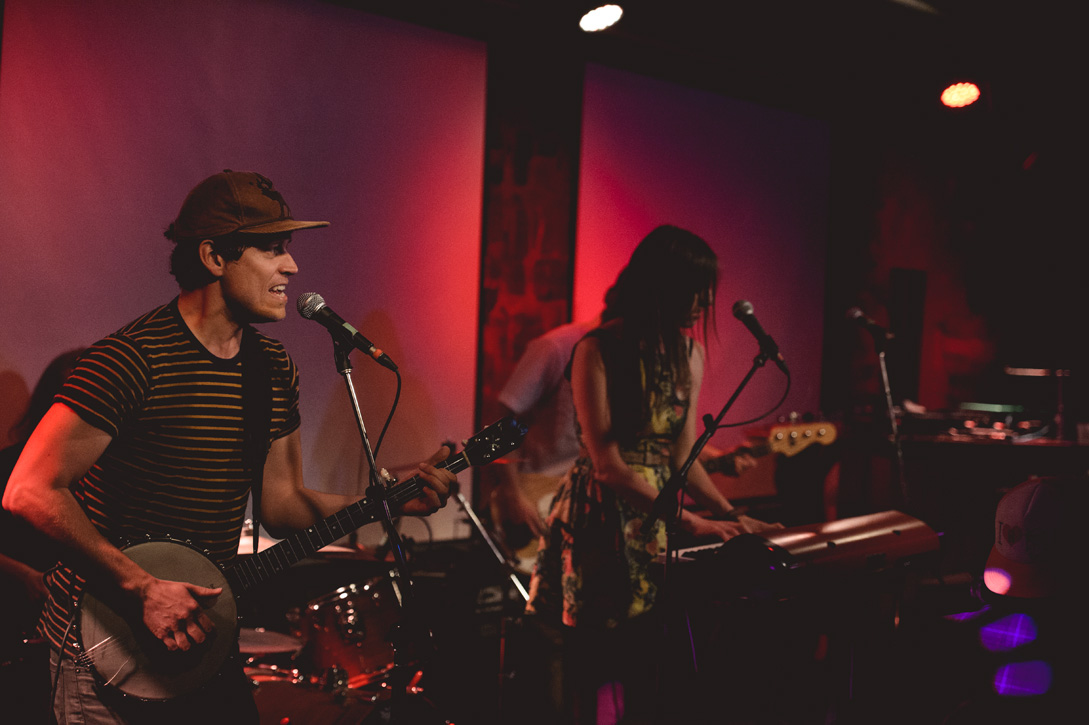 Tim Newton and Sage McBride of Shred Kelly, play at the 2013 Kootenay Music Awards in Nelson, BC, photo by BC Music Photographer Emilee Zaitsoff of Electrify Photography