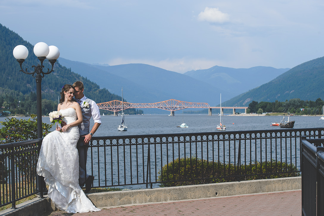 BOB short for big orange bridge in Nelson BC by Kootenay wedding photographer Electrify Photography